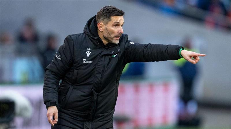 Muss bei Hannover 96 gehen: Trainer Stefan Leitl.