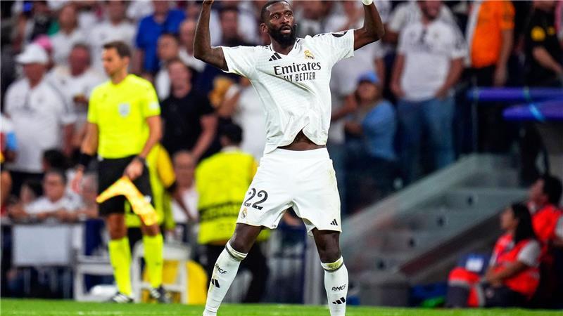 Muss vorerst gesperrt zuschauen: Real Madrids Antonio Rüdiger.