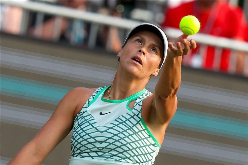Aus für Tatjana Maria bei Turnier in China Musste sich in Guangzhou der Kasachin Julia Putinzewa mit 4:6, 7:6 (8:6), 0:6 geschlagen geben: Tatjana Maria.