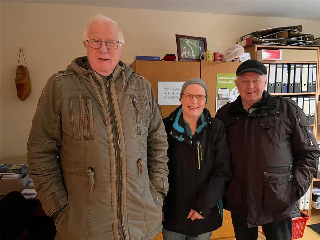 Mussten mit leeren Händen wieder gehen, bewahrten sich aber ihre gute Laune (von...