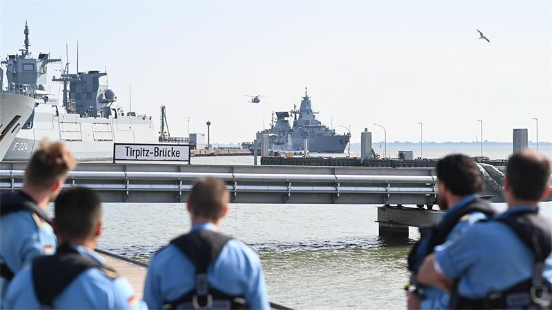 Fregatte „Sachsen“ von Nato-Einsatz zurückgekehrt Nach Angaben der Marine legte das Schiff rund 66.600 Kilometer zurück.