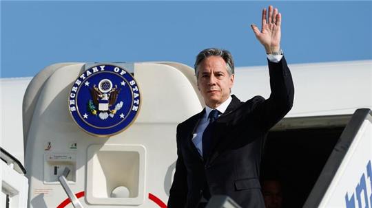 Nach Angaben seines Ministeriums reist US-Außenminister Blinken sowohl nach Israel als auch in das Westjordanland.