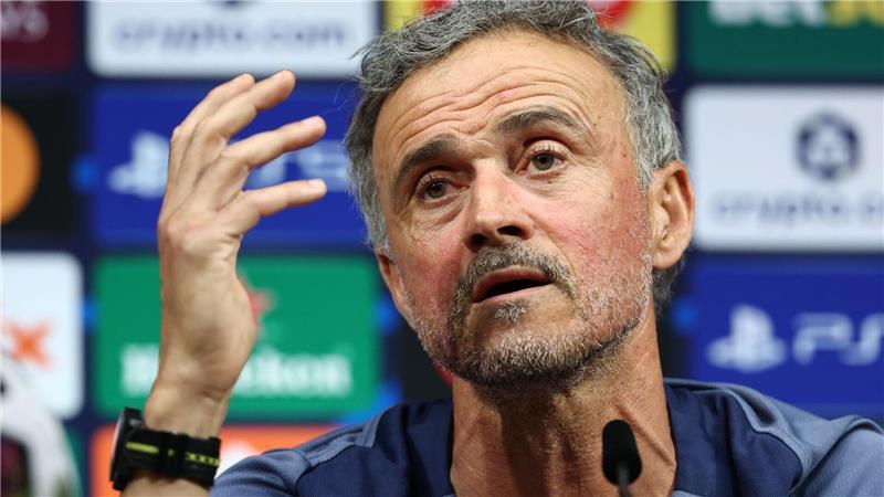 Nach Meinung von PSG-Coach Luis Enrique gibt es keinen Favoriten im Champions-League-Finale. (Archivbild)