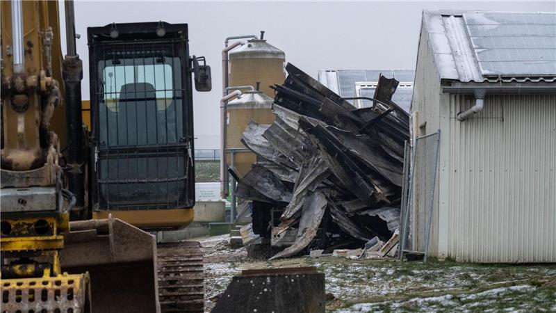 Nach erneutem Brand: Schweinezucht laut Minister vorbildlich Nach Schätzungen des Eigentümers und Geschäftsführers, Dirk Andresen, geht der Schaden in den Millionenbereich.