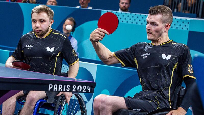 „Hammermäßig“: Paralympics-Gold für Hiltrop und Schmidt Nach Silber mit Baus kann Schmidberger noch eine weitere Medaille gewinnen.
