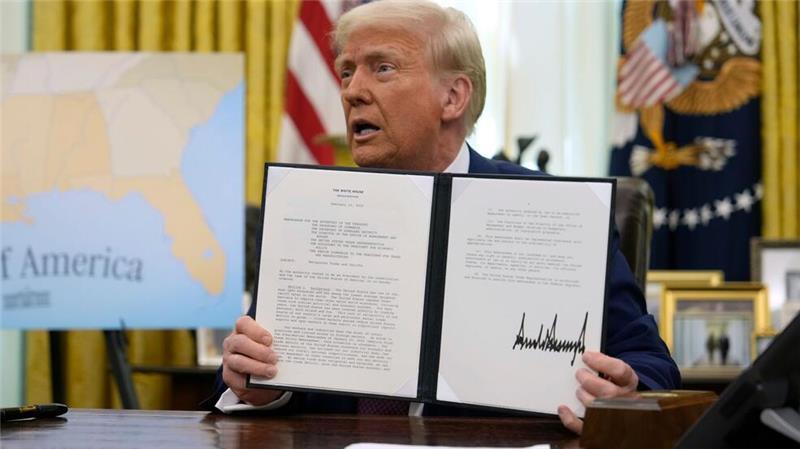 Nach Stahl und Aluminium nun Autos: US-Präsident Trump bringt weitere Zölle auf den Weg (Archivbild)