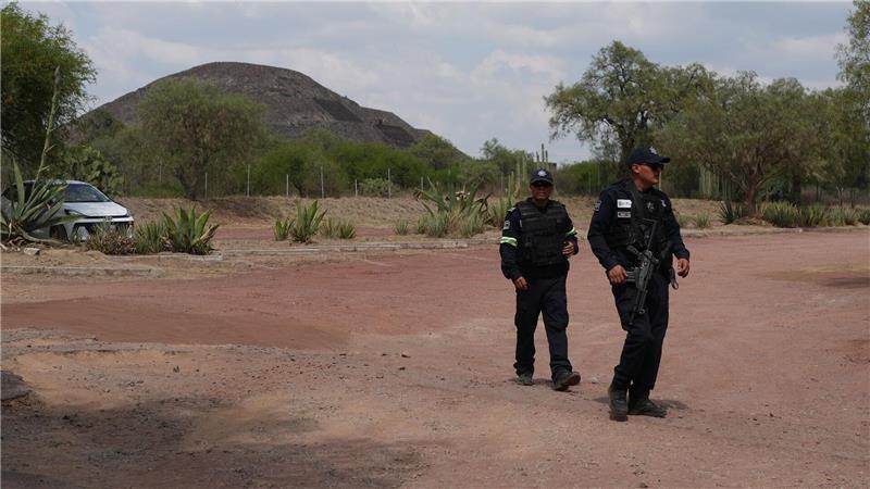 Angriff in Mexiko: Täter plante vermutlich nach US-Vorbild Nach dem Angriff bleibt die Ruinenstadt bis auf weiteres geschlossen.