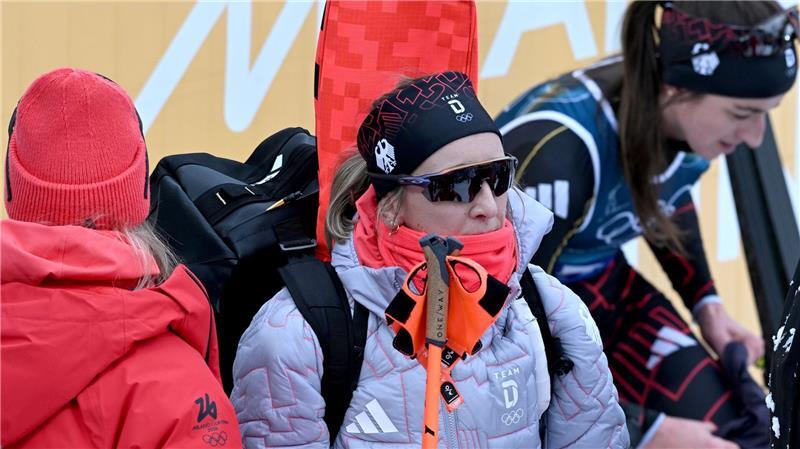 Nach dem Drama in der Staffel versteckte Franziska Preuß ihr Gesicht.