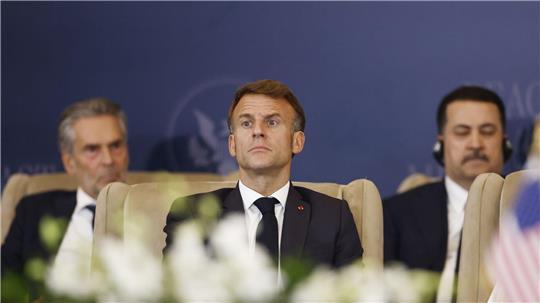 Nach dem Gaza-Friedensgipfel fordert der französische Präsident Emmanuel Macron eine äußerst strenge internationale Überwachung im Gazastreifen.