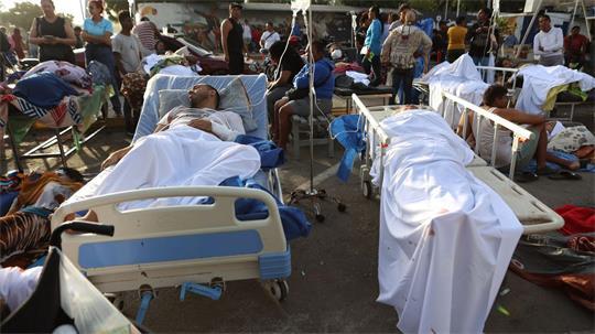 Nach dem schweren Erdbeben in Venezuela