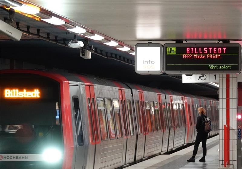 Verdi fordert 600 Euro mehr für Hochbahnbeschäftigte Nach den Vorstellungen der Gewerkschaft soll der Tarifvertrag eine Laufzeit von zwölf Monaten haben. Foto: dpa