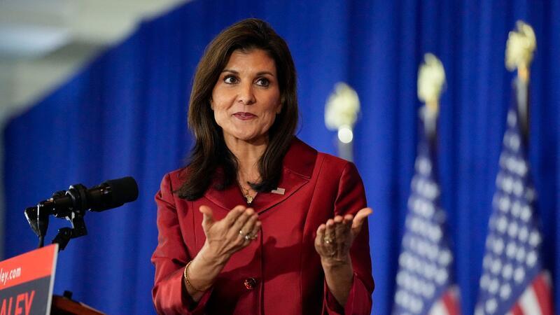 Stimme der Frustrierten - Trump auf dem Durchmarsch Nach der Abstimmung in South Carolina zeigte sich Haley ernst, aber kämpferisch.