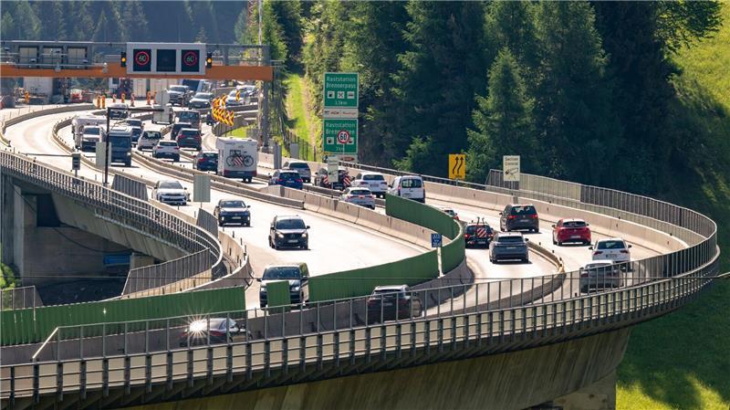 Nach der Aufhebung der Brenner-Sperre herrschte zeitweise reger Verkehr.
