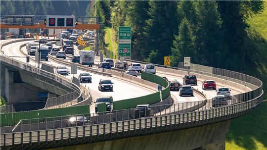 Nach der Aufhebung der Brenner-Sperre herrschte zeitweise reger Verkehr.