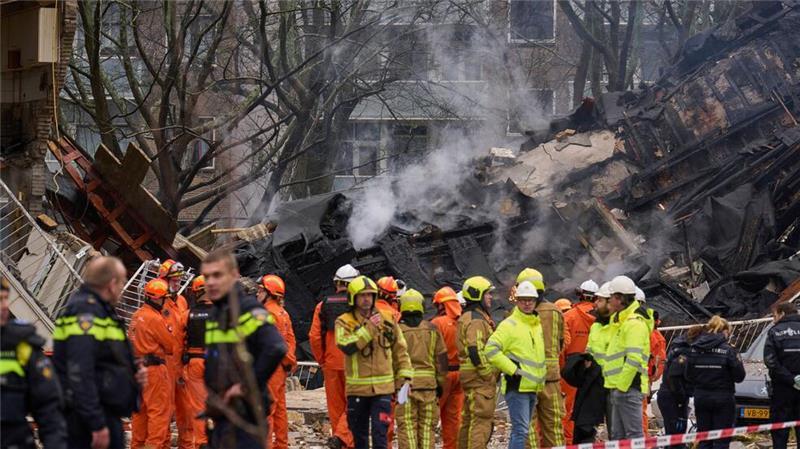 Nach der Explosion eines Mehrfamilienhauses in Den Haag sind inzwischen fünf Todesopfer geborgen worden.