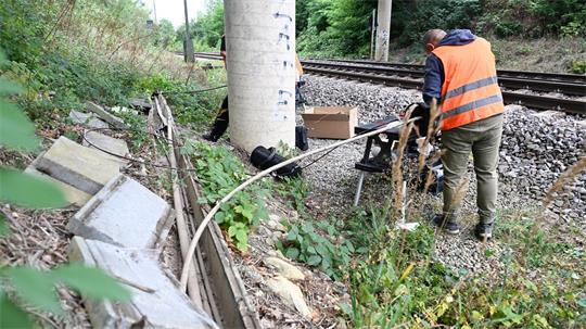Nach der Instandsetzung fahren die Züge wieder planmäßig.