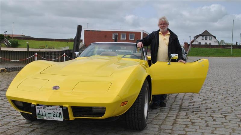 Garagenschätzchen: Paul Kleemeyer und seine Chevrolet Corvette C Nach der „richtigen“ Corvette hat Ralf Kleemeyer lange gesucht. Foto: Schönig