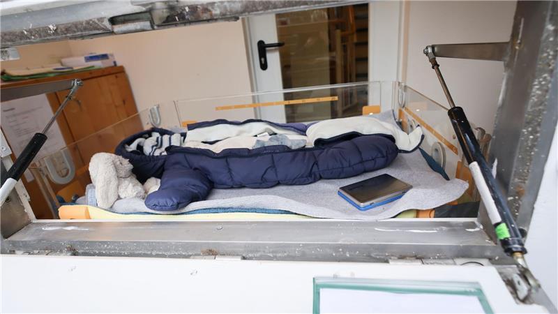 Nach kurzer Zeit wird ein Alarm ausgelöst, dass die Babyklappe genutzt wurde. (Archivbild)