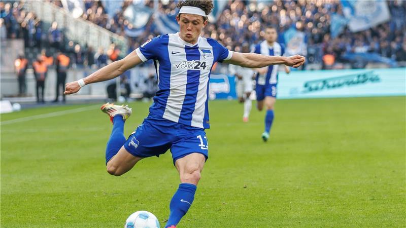 Hertha-Coup: Schlüsselspieler Reese verlängert in Berlin Nach langer Pause Tore am Fließband: Fabian Reese.