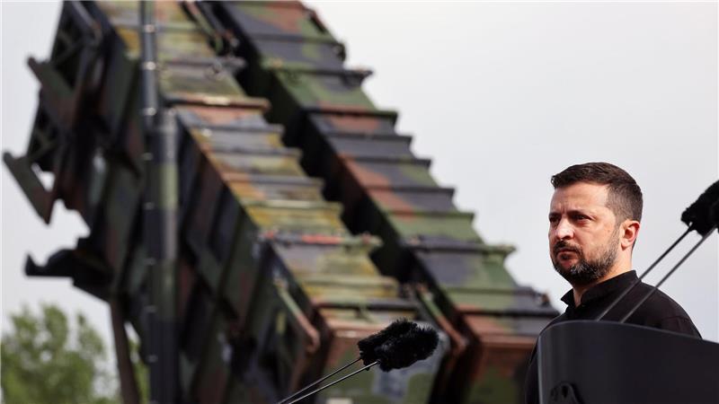Nach neuerlichen russischen Luftschlägen hat der ukrainische Präsident Wolodymyr Selenskyj zum Stopp von russischen Importen aufgerufen. (Archivbild)