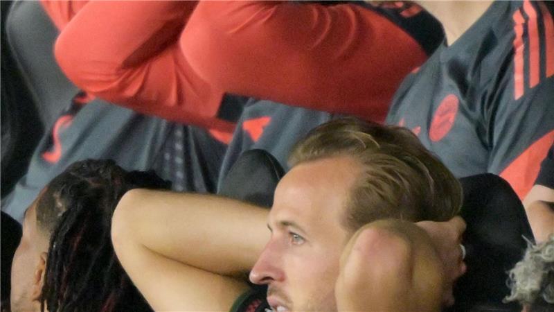 Nach seinem nächsten Doppelpack durfte Harry Kane die letzte halbe Stunde entspannt von der Bank aus zuschauen.