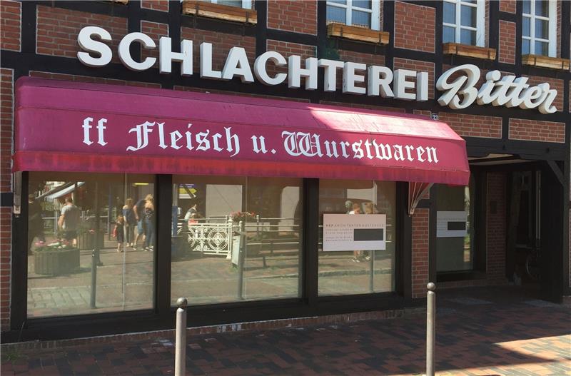 Buxtehude: Letztes Lebensmittelgeschäft schließt Nach über einem halben Jahr Stillstand soll die Schlachterei Bitter und der darüberliegende Bereich grundlegend umgebaut werden