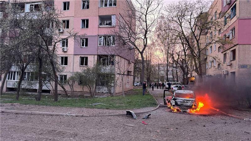 Nach ukrainischen Angaben sind unter den Opfern des Angriffs auch sechs Kinder.