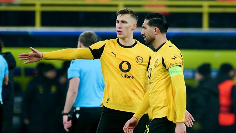 Nach vier verpassten Pflichtspielen wohl zurück in der Startelf: Dortmunds Innenverteidiger Nico Schlotterbeck (l).(Archivbild)