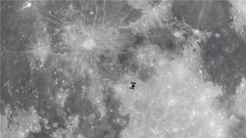 Sind 2026 erstmals wieder Menschen am Mond? Nach wie vor hat Russland ein gemeinsames Projekt mit den USA: den Betrieb der in die Jahre gekommenen Raumstation ISS. (Archivbild)