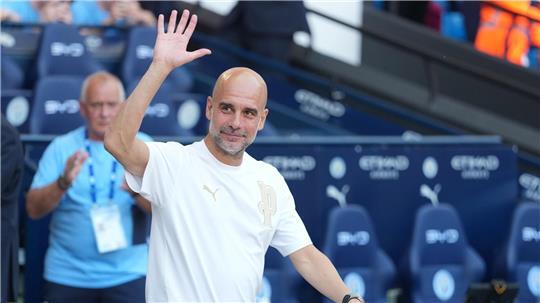 Nach zehn Jahren verabschiedete sich Trainer Pep Guardiola bei Manchester City.