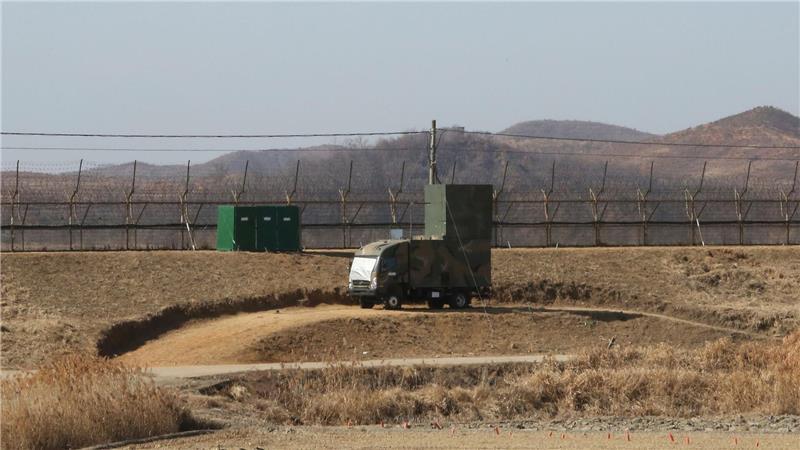 Nachdem Südkoreas Militär seine Propaganda-Lautsprecher entlang der Grenze abgebaut hat, reagiert Nordkorea nun. (Archivbild)
