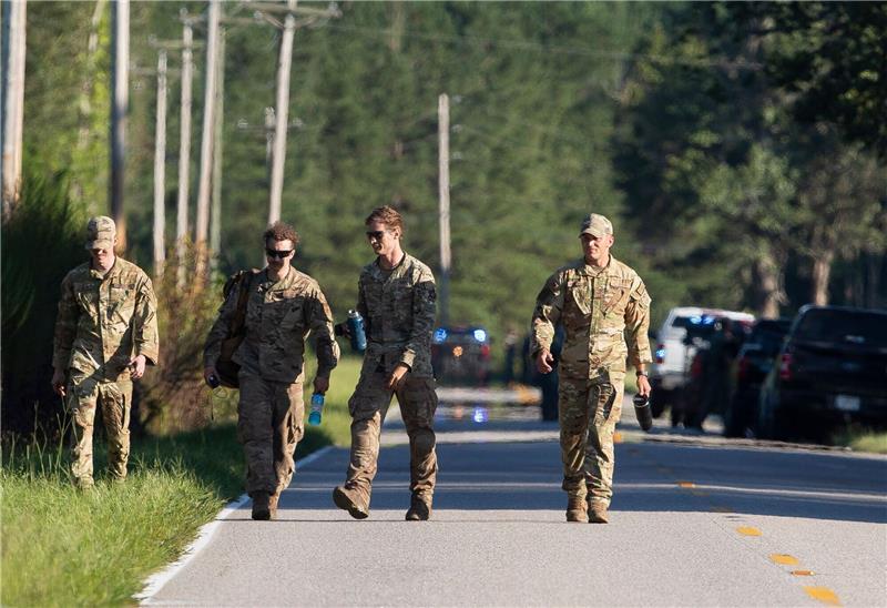 Skurriler Notruf nach US-Kampfjet-Absturz veröffentlicht Nachdem sich ein Pilot mithilfe des Schleudersitzes gerettet hat, startet eine großangelegte Suche nach dem Kampfjet des Typs F-35.