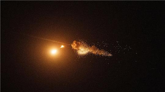 Nacht für Nacht muss die ukrainische Flugabwehr russische Drohnen bekämpfen. (Archivbild)