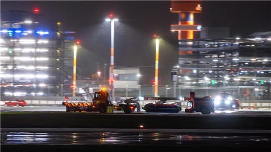 Nachtflugbeschränkungen am Flughafen gelten nach 23.00 Uhr. (Archivbild) 