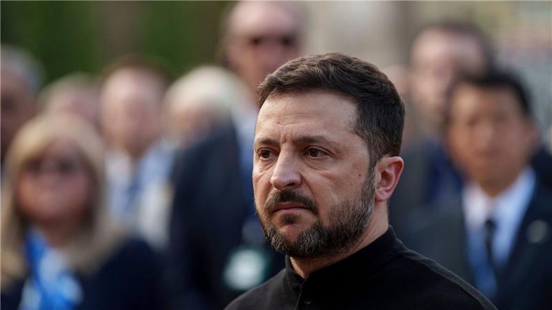 Nahezu täglich muss der ukrainische Präsident Wolodymyr Selenskyj an neue Opfer von russischen Angriffen erinnern. (Archivbild)