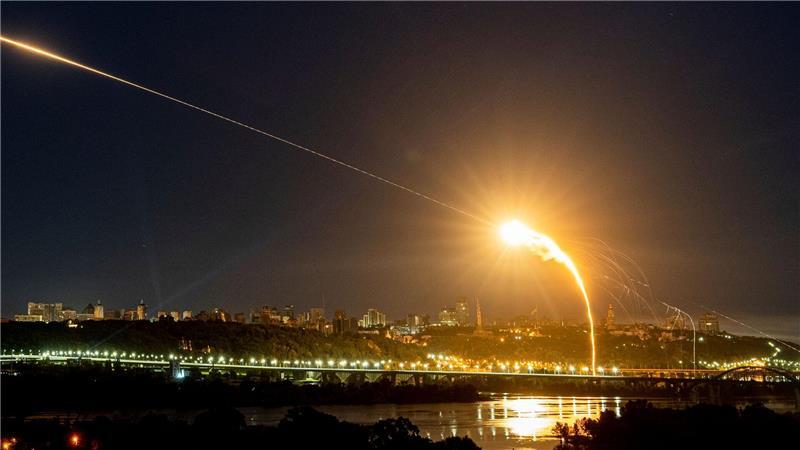 Russland startet neue Drohnenangriffe auf die Ukraine Nahezu täglich werden Ziele in der Ukraine mit russischen Kampfdrohnen angegriffen. (Archivbild)