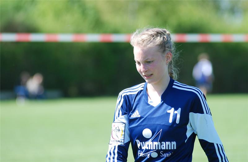 Nationalspielerin Jana Rapp zeigt sich ob der drei Niederlagen am Wochenende enttäuscht. Foto: Bartsch