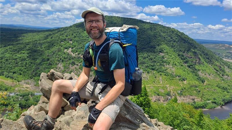 Natur und Landschaft begeistern Jörg Seeger. Mindestens ebenso begeistert ist der Dipshorner von den Begegnungen mit Menschen entlang des Trails.