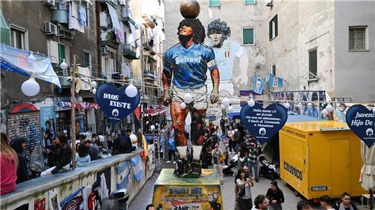 Neapel gestaltet Madonna-Gedenkstätte um (Foto-Archiv).