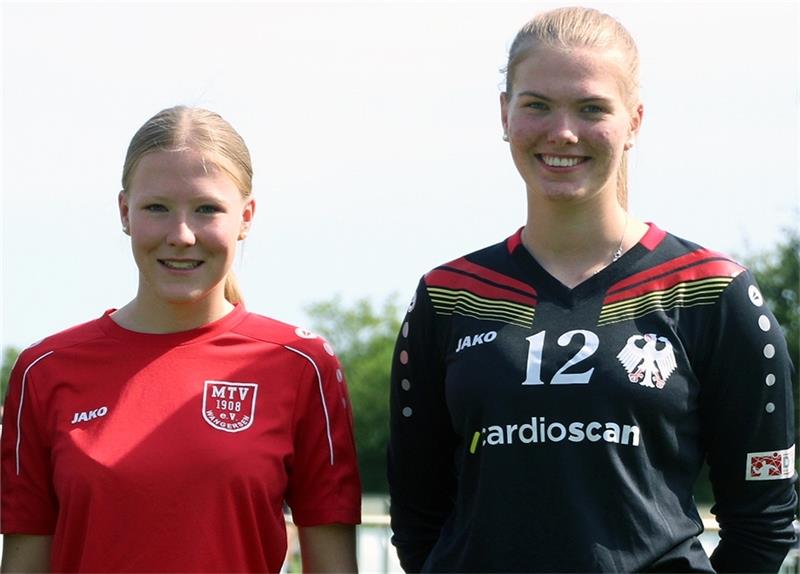 Junge Trainer stehen beim MTV Wangersen in den Startlöchern Nele Müller (links) und Jella Zabel