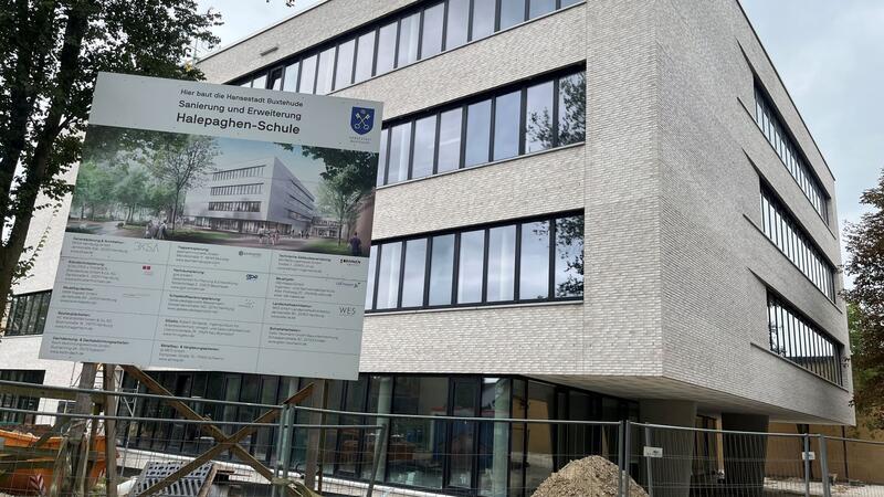 Neubau an der Halepaghen-Schule in Buxtehude: Hier ist das Abi bac - das französische Baccalauréat - möglich.
