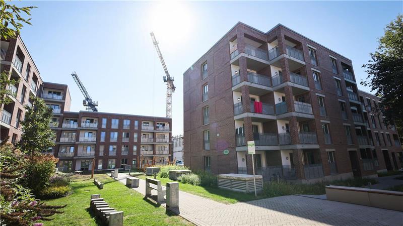 Tempo im Wohnbau: Städte dürfen experimentieren Neubau von Wohnungen in Hamburg: Jetzt soll mehr Tempo in den Bau. (Archivfoto)