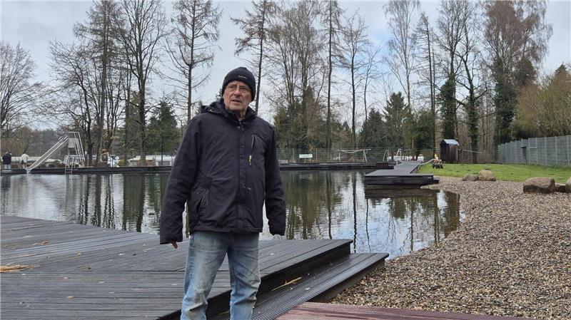 Neue Außenduschen gehen in diesem Jahr in den Betrieb.