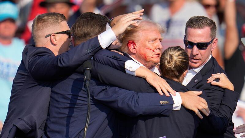 Trump-Schütze eine Stunde vor Tat als verdächtig eingestuft Neue Details aus den Ermittlungen rund um das Trump-Attentat kommen ans Licht. (Archivbild)