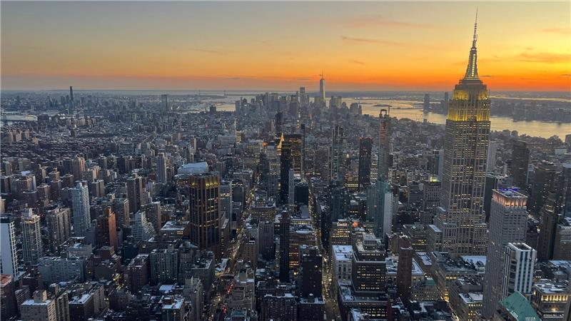 Die meistbesuchten Länder der Welt New York: die Aussicht von der Aussichtsplattform „Summit“ im Hochhaus One Vanderbilt. (Archivbild)