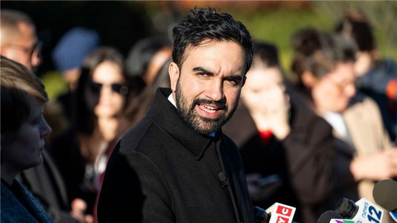 New Yorks designierter Bürgermeister Mamdani wirft Netanjahu einen Genozid im Gazastreifen vor. (Archivbild)