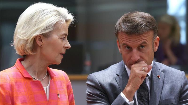 EU-Kommission einigt sich mit Südamerikanern auf Handelsdeal Nicht einer Meinung: Ursula von der Leyen will das Abkommen abschließen, der französische Präsident Emmanuel Macron nicht. (Archivbild)