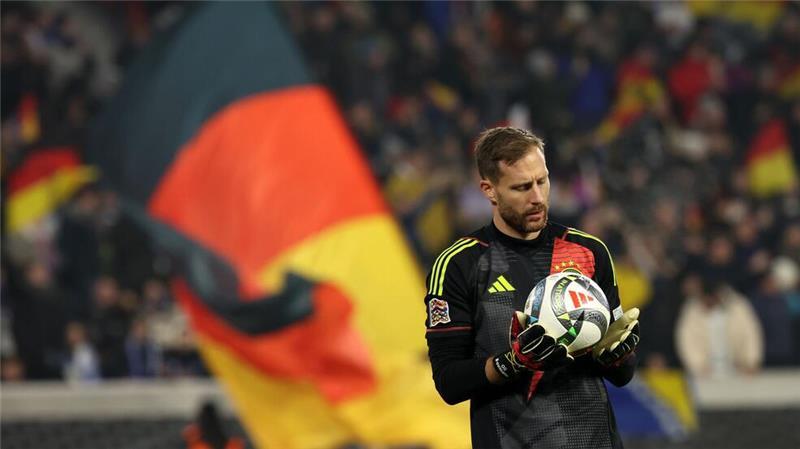 Torrekord mit Spaßfußball: DFB-Team stürmt zum Gruppensieg Nicht oft gefordert, aber wenn, dann war Baumann zur Stelle.