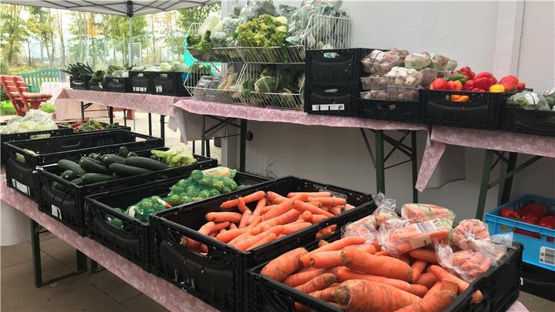 Essen für alle: Nordkehdinger retten Lebensmittel vor der Tonne Nicht von der Resterampe: Das gerettete Gemüse sieht appetitlich aus.