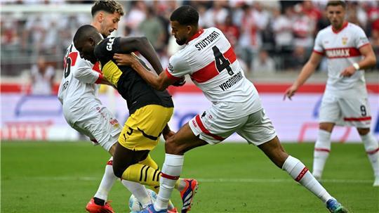 Nicht zu halten vom VfB: Torjäger Guirassy wechselte 2024 von Stuttgart nach Dortmund. (Archivbild)